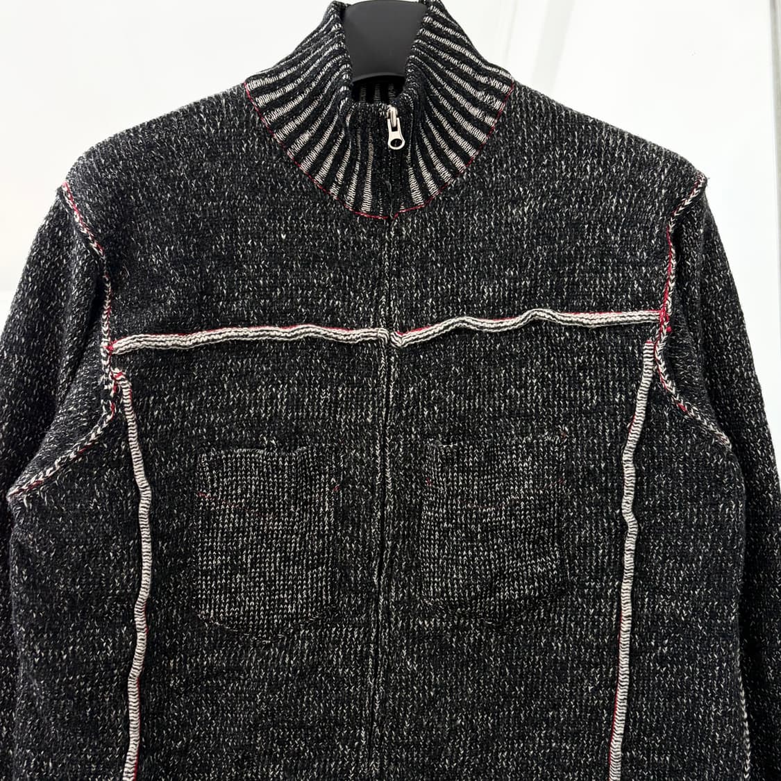 아르마니 익스체인지 투웨이 니트 자켓 상품이미지6