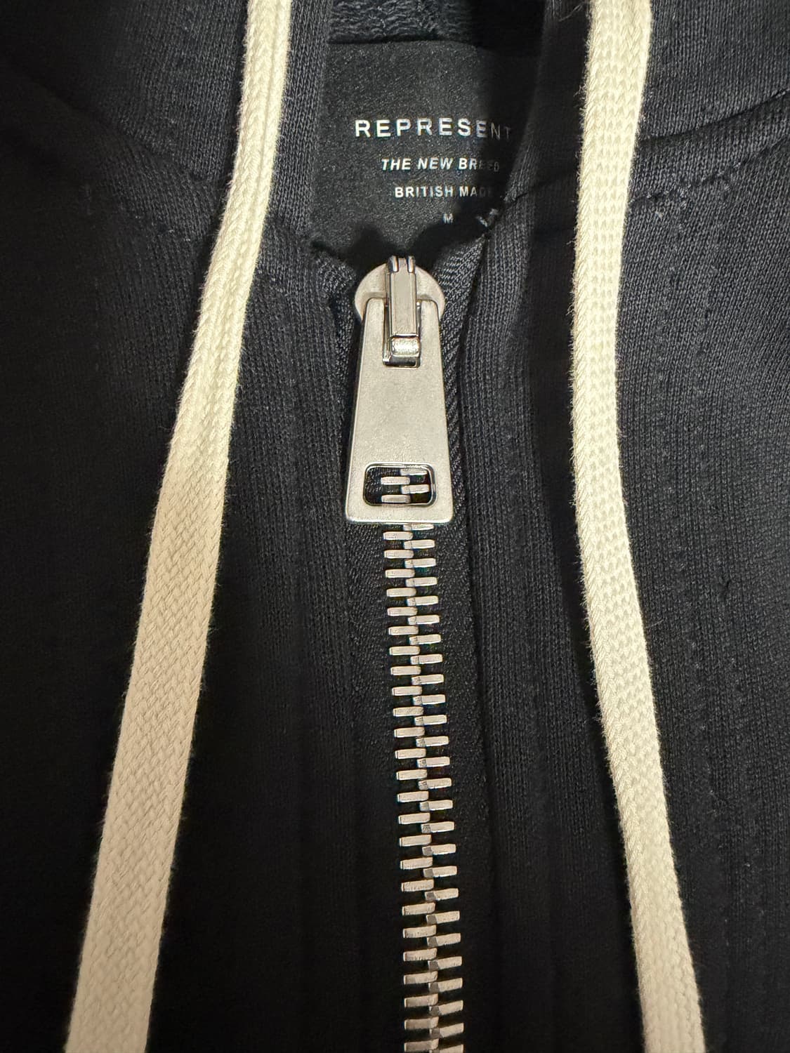 Represent 블랙 후드 집업 상품이미지4