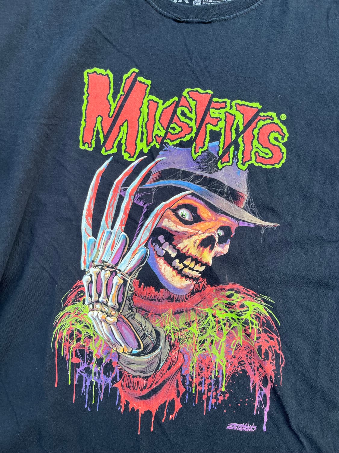 4XL) Misfits&Freddy Krueger T shirts 상품이미지2