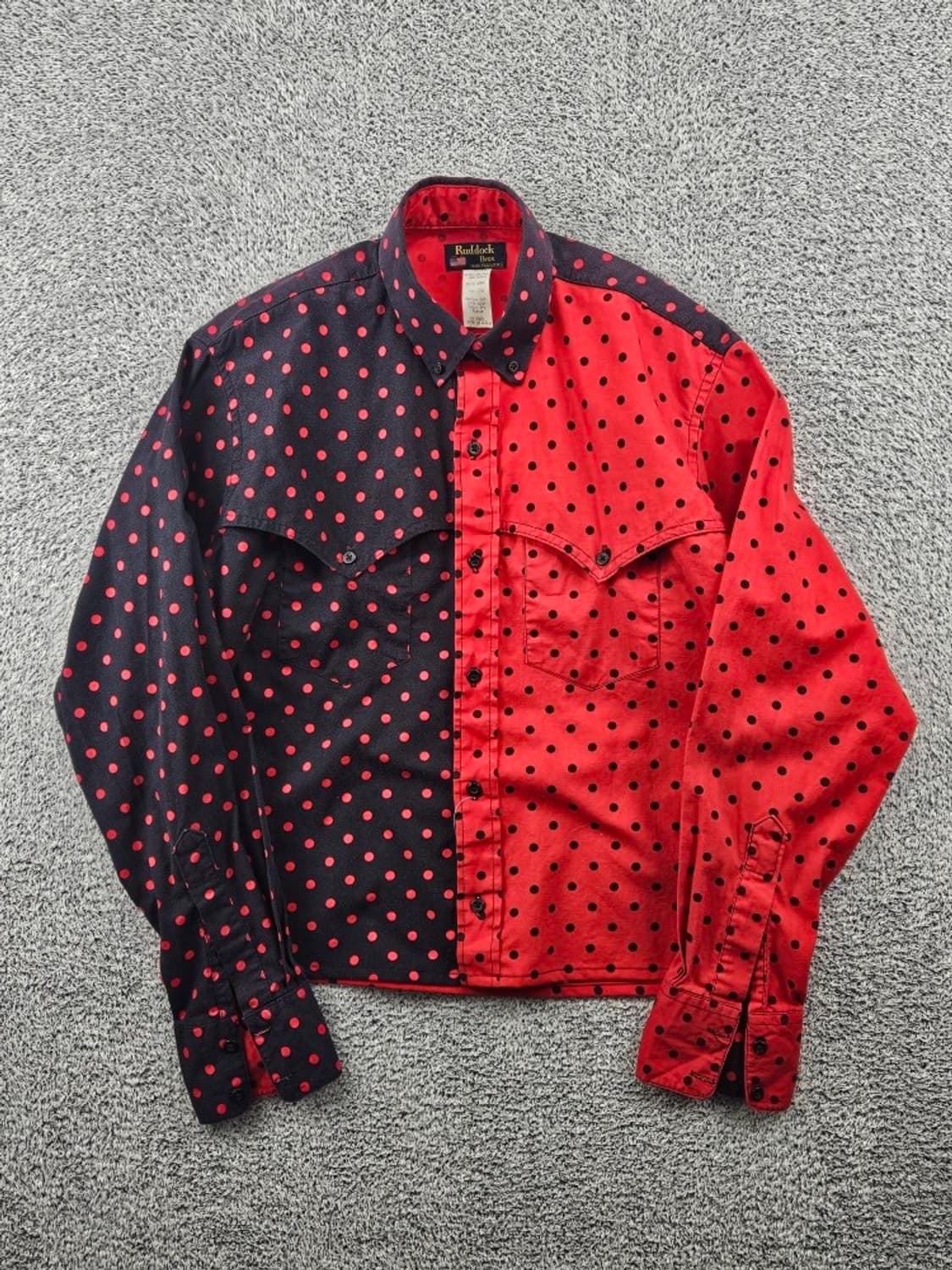 USA RUDDOCK 크롭 커스텀 도트 셔츠 ( M ) / 11514 상품이미지2