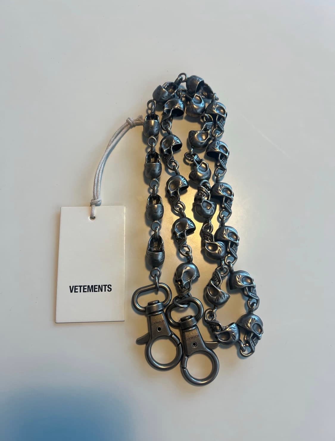 (Vetements) 19ss Runway Skull Chain 상품이미지1