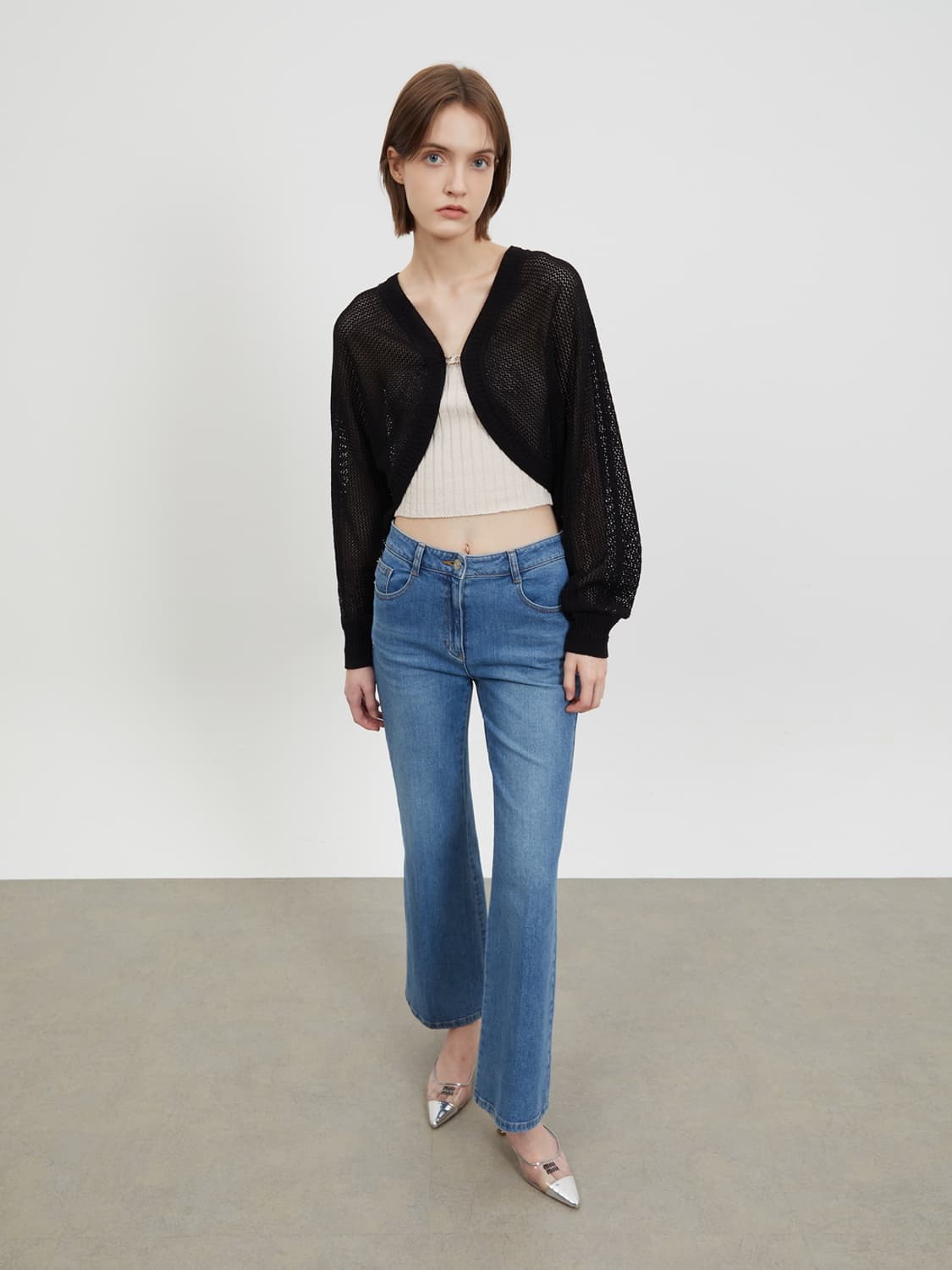 새상품 24 ZOOC 주크 볼레로 가디건 상품이미지2