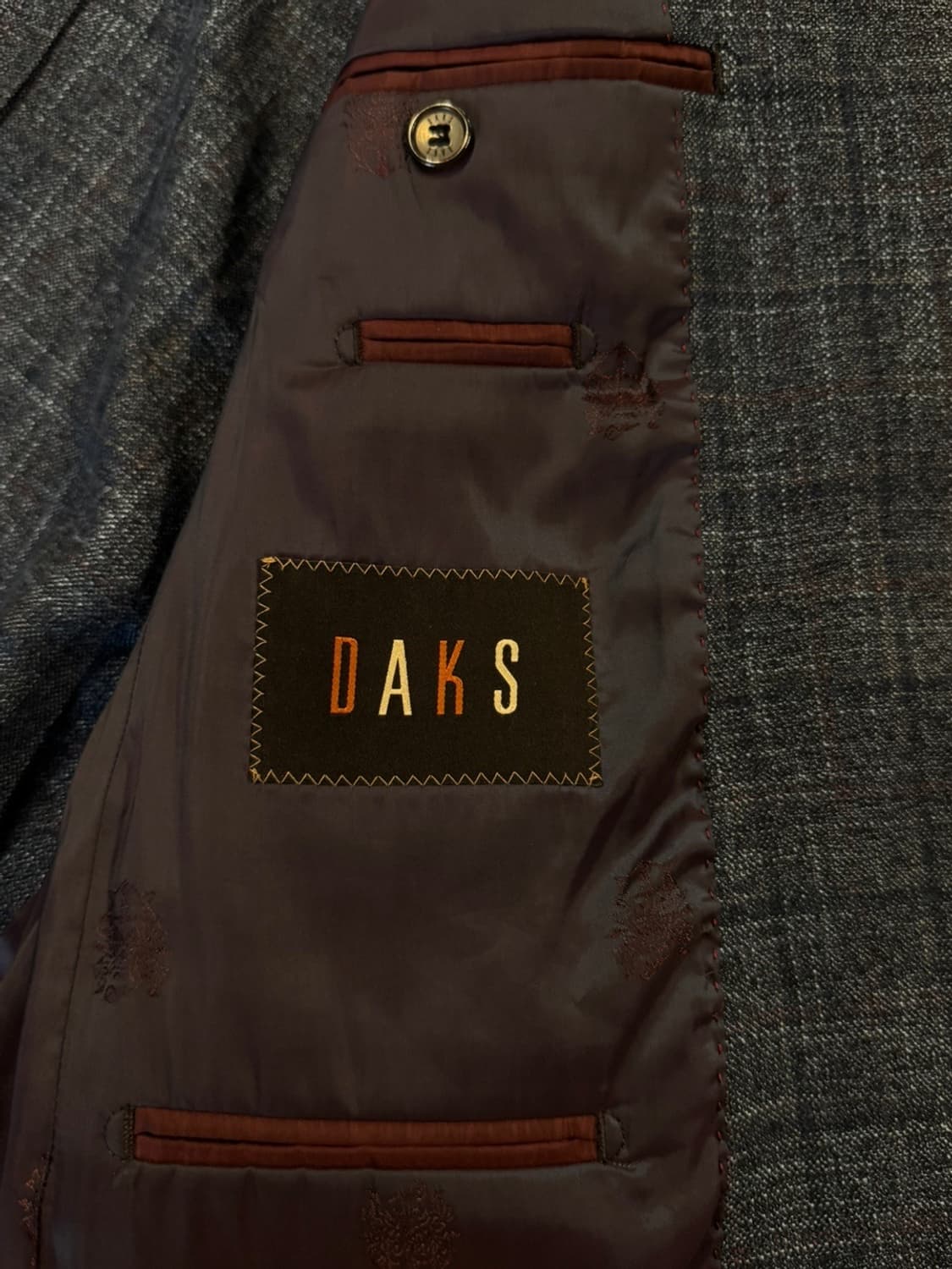 DAKS 닥스 리넨 테일러드 자켓 100 상품이미지8
