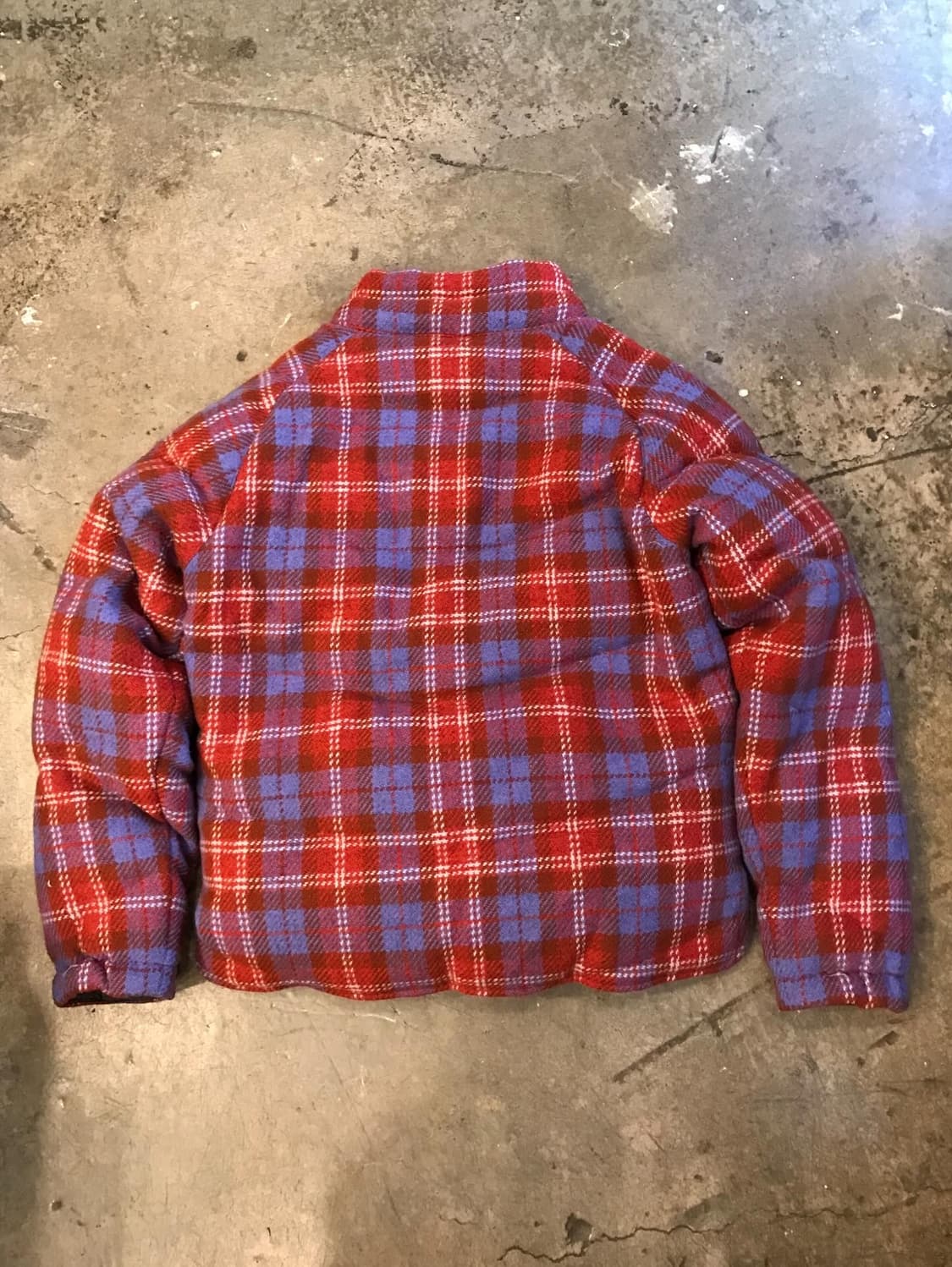 Bape Check Pattern Padded JK 상품이미지9