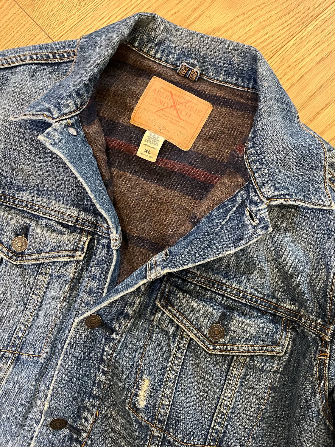 빈티지 아베크롬비 트러커 (담요지 안감) 상품이미지3