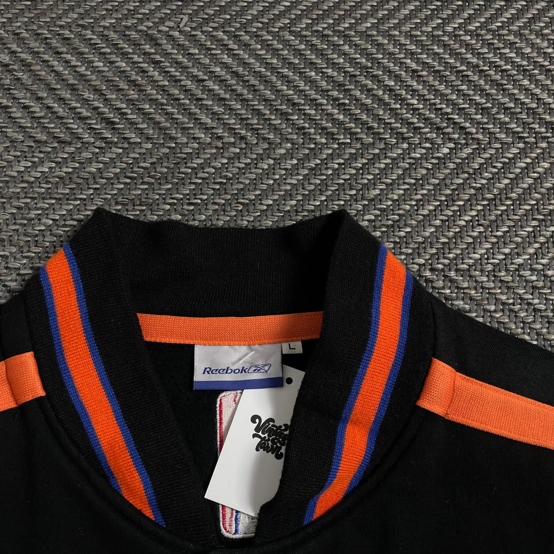 00s 리복 NBA 뉴욕 닉스 올드스쿨 바시티 자켓 y 4072 상품이미지7