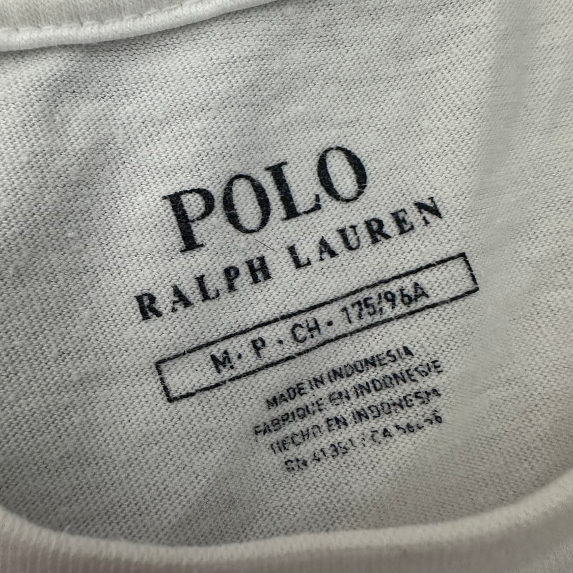POLO 폴로 랄프로렌 반팔티셔츠 화이트 M 상품이미지3