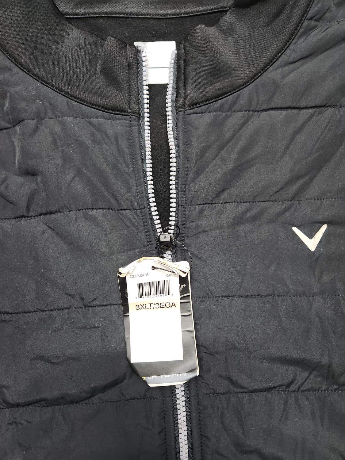 (새상품)캘러웨이 골프 쉐브론 퀼팅 하이브리드 자켓 3XL 상품이미지2