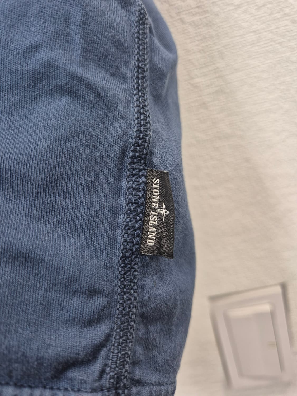 스톤아일랜드 네이비 미니 자수  반팔 티셔츠/ 100(정품) 상품이미지3