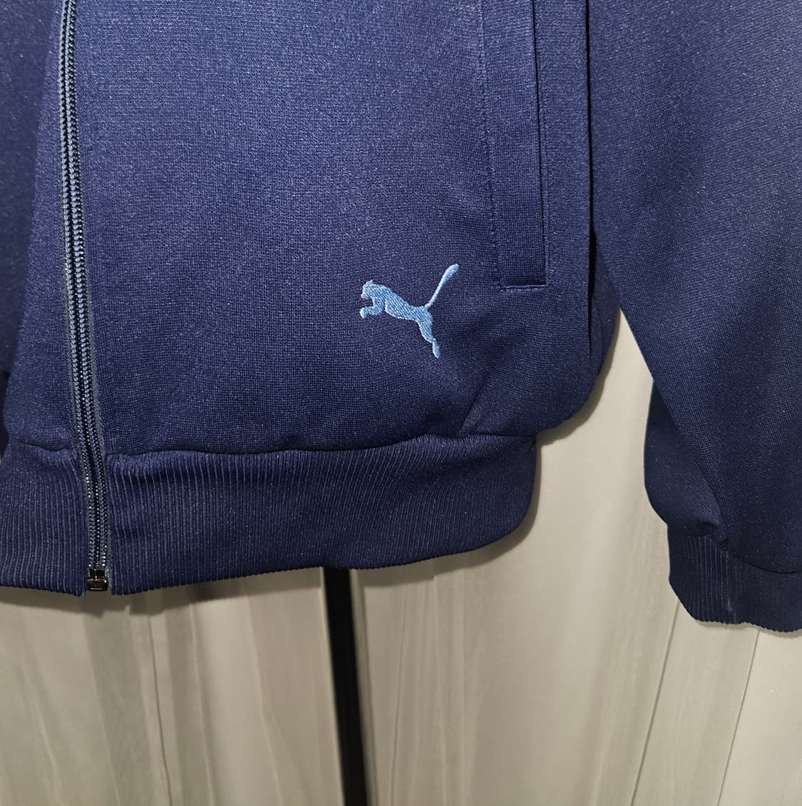 빈티지 퓨마 네이비 집업 상품이미지2