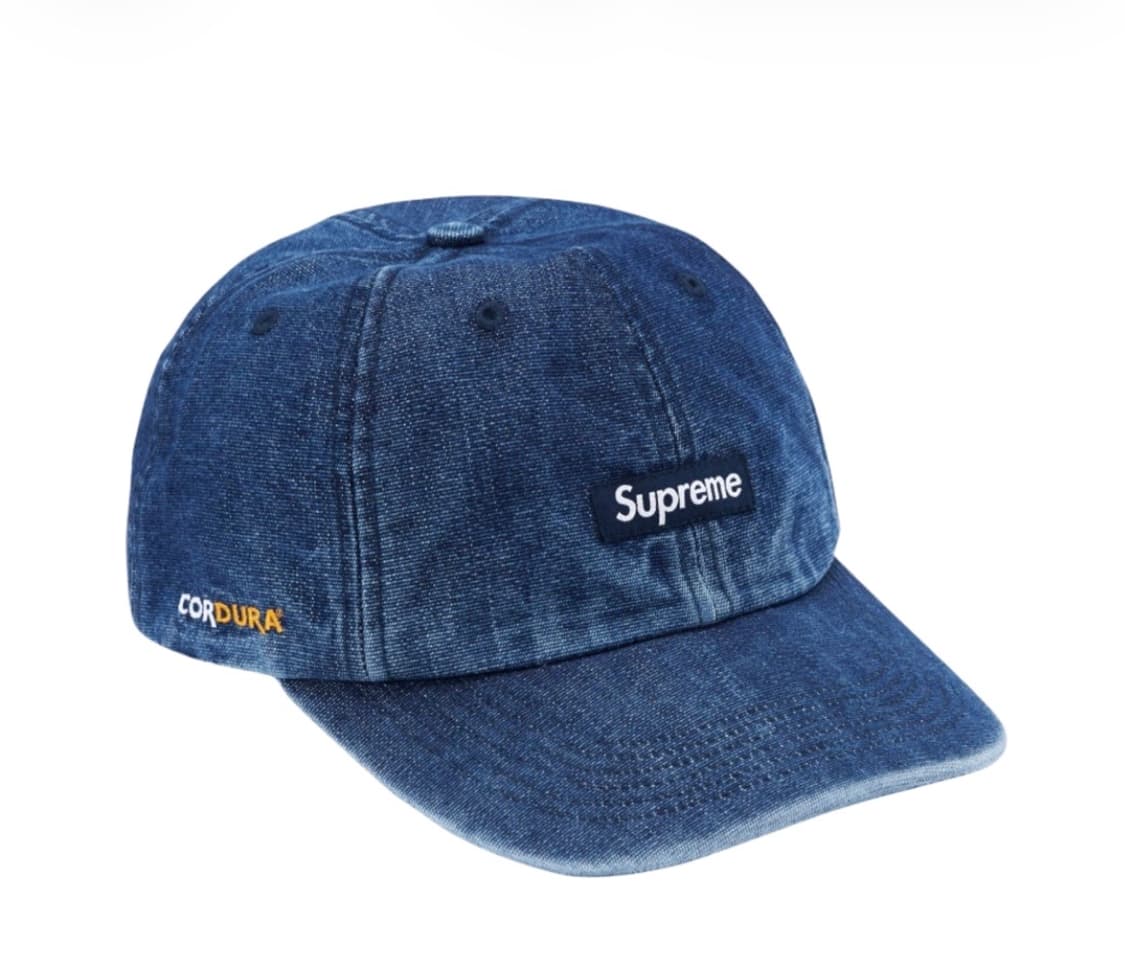 슈프림 코듀라 데님 스몰박스 24SS 볼캡 판매합니다! 상품이미지1