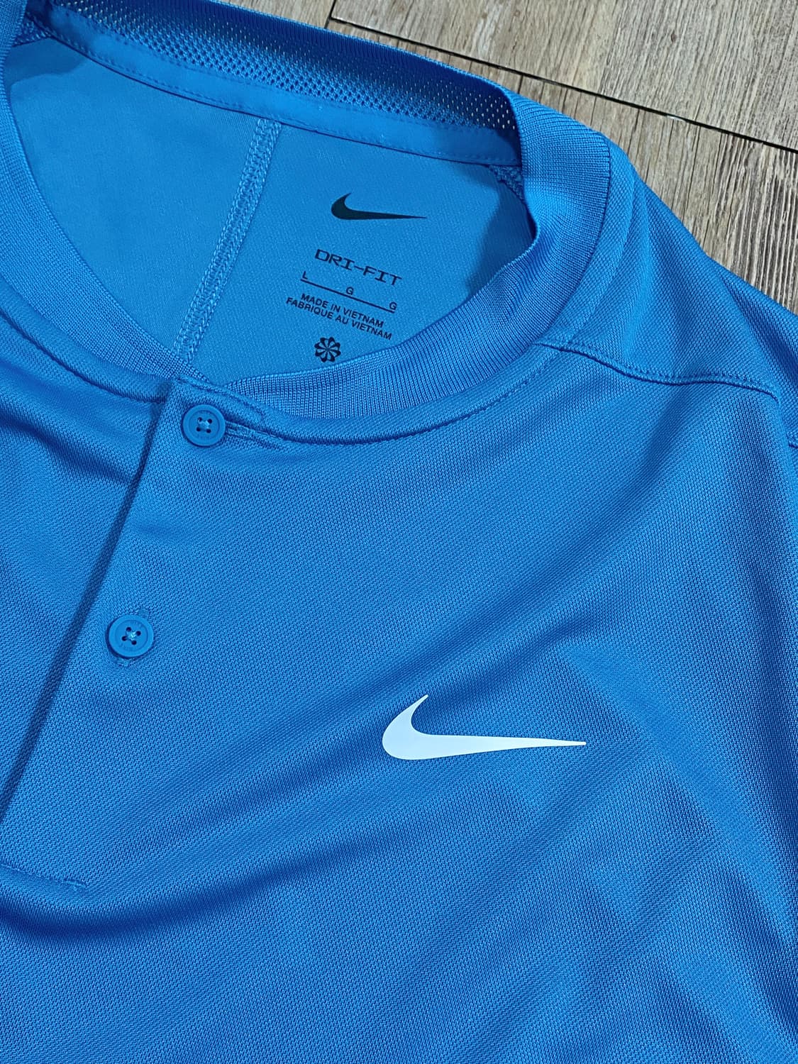 나이키 드라이핏 빅토리 블레이드 폴로 셔츠 블루 L 상품이미지3