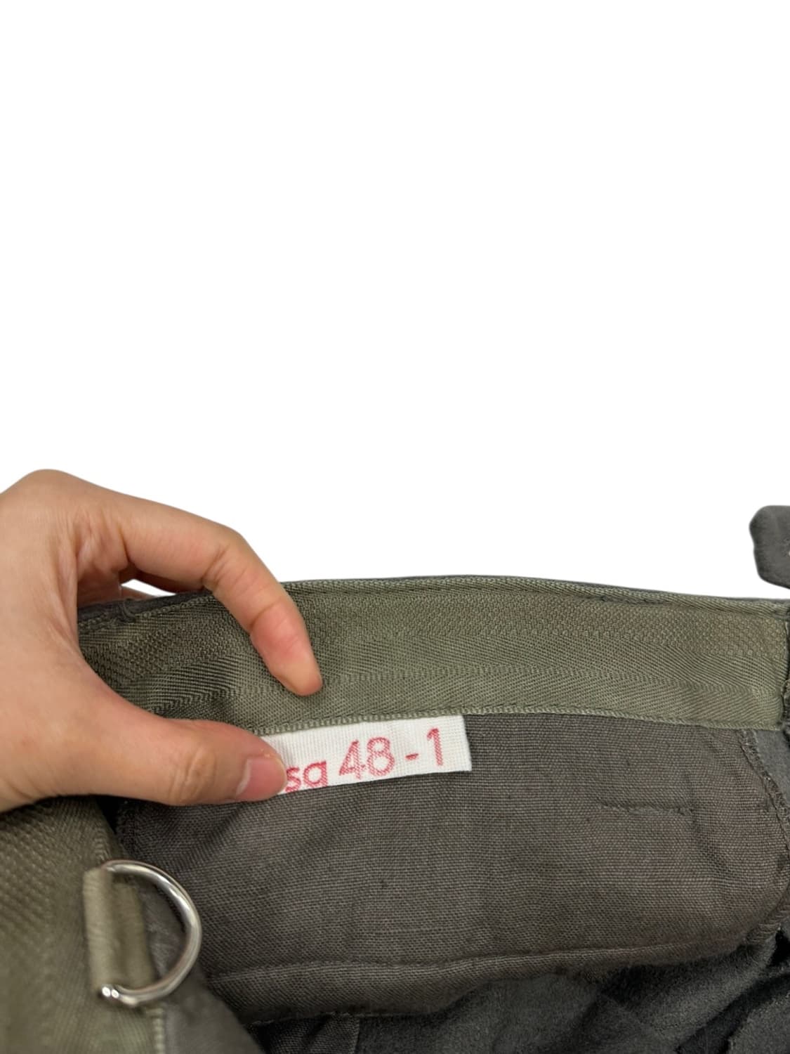 80년대 동독 NVA 울 퍼티그팬츠 카키그레이 새상품 (36) 상품이미지4