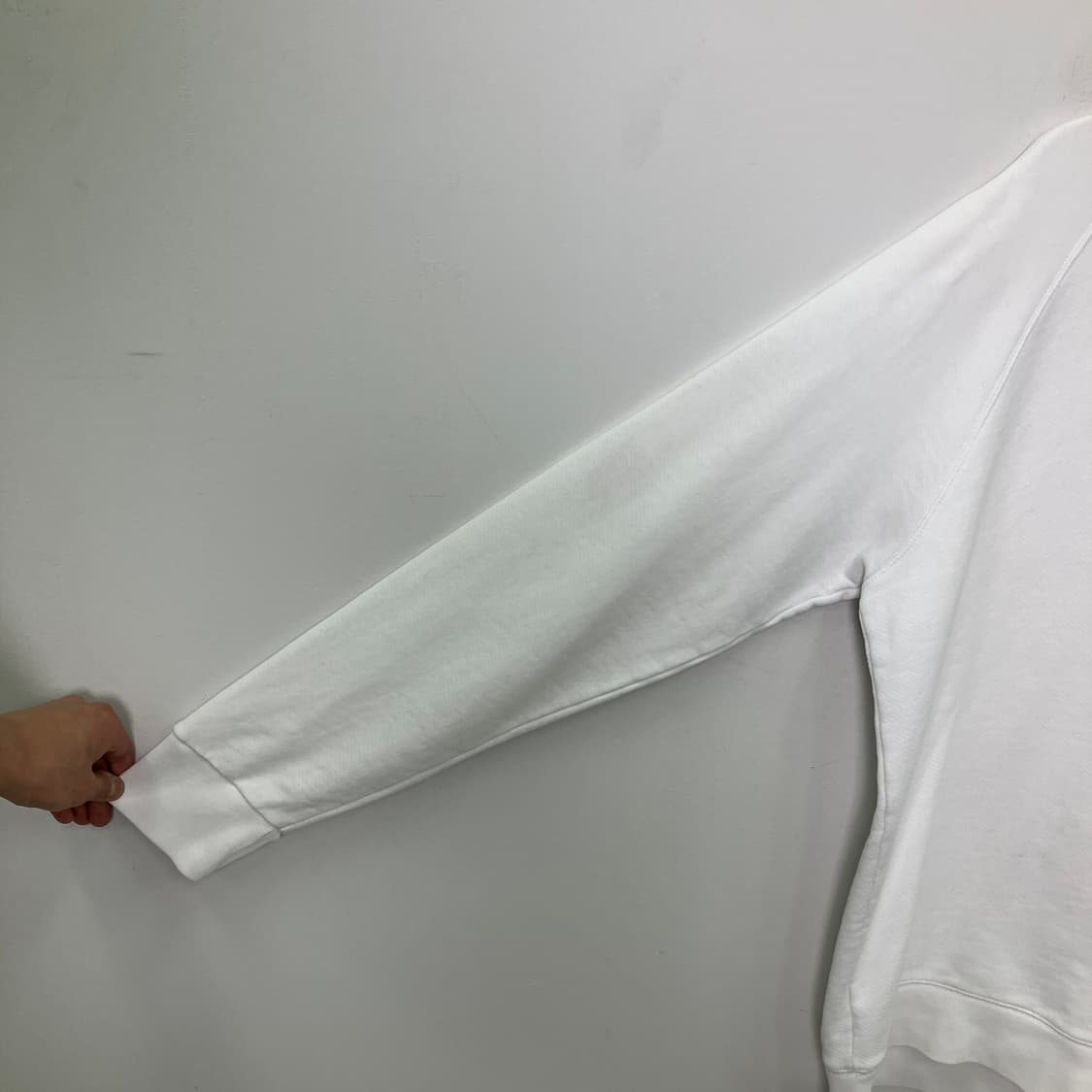 메종키츠네 화이트 폭스 패치 스웨트셔츠 L 상품이미지5