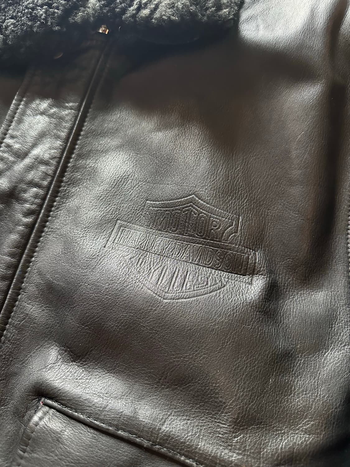 Vintage Harley Davidson Leather Jacket 상품이미지4