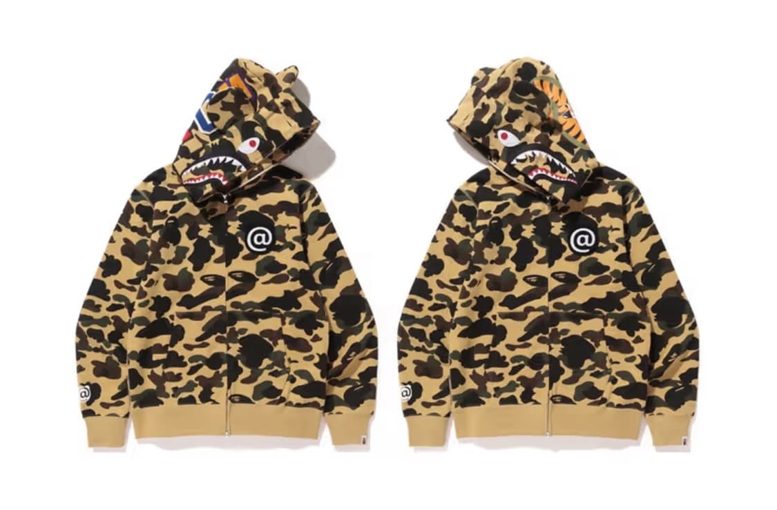 베이프x메디콤토이 황계 후드집업 XL #bape #베이프 #샤크 #베어 상품이미지2