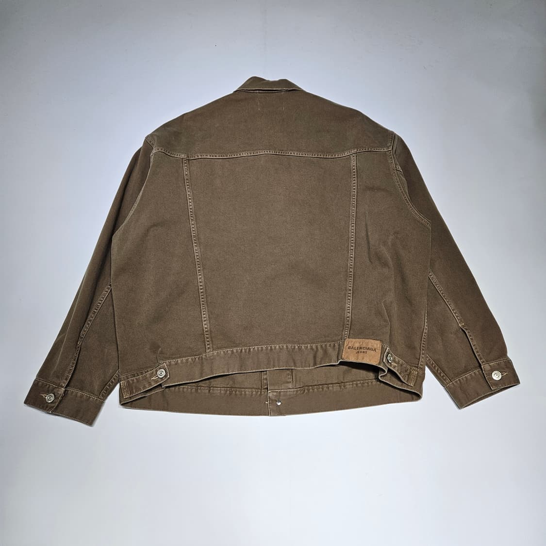 발렌시아가 오버핏 트러커 자켓[M] 상품이미지3