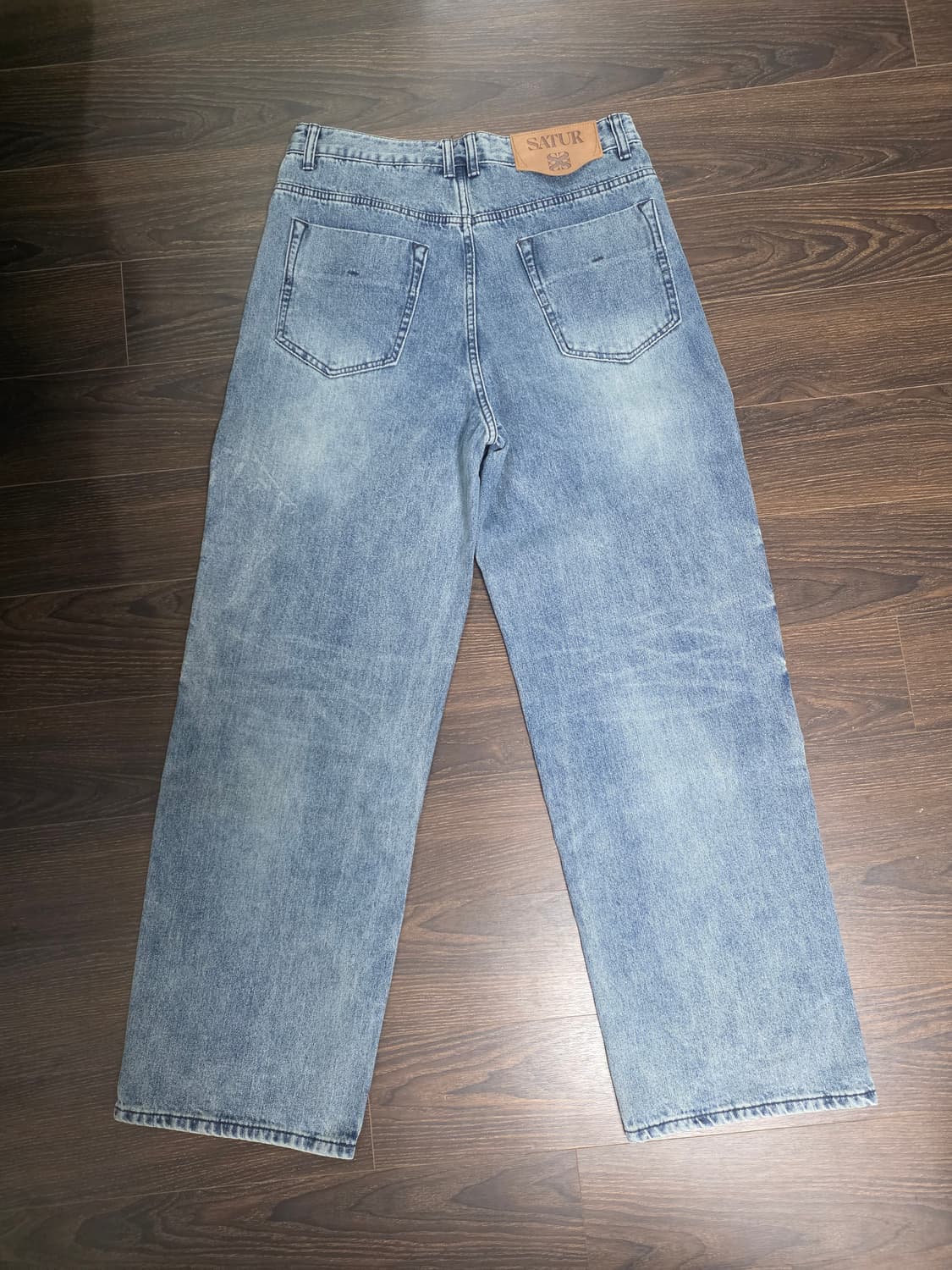 세터 크리즈 와이드 데님팬츠 M 상품이미지3