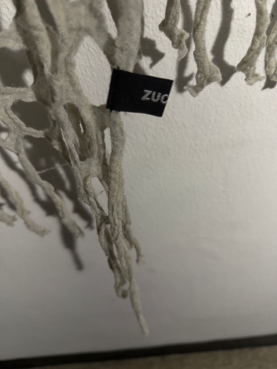 zucca 피쉬넷 메쉬 니트 머플러 상품이미지4