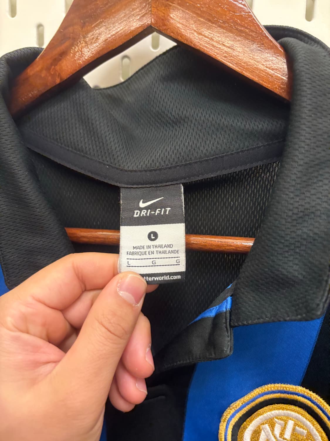 나이키 인터밀란 긴팔 유니폼 상품이미지4