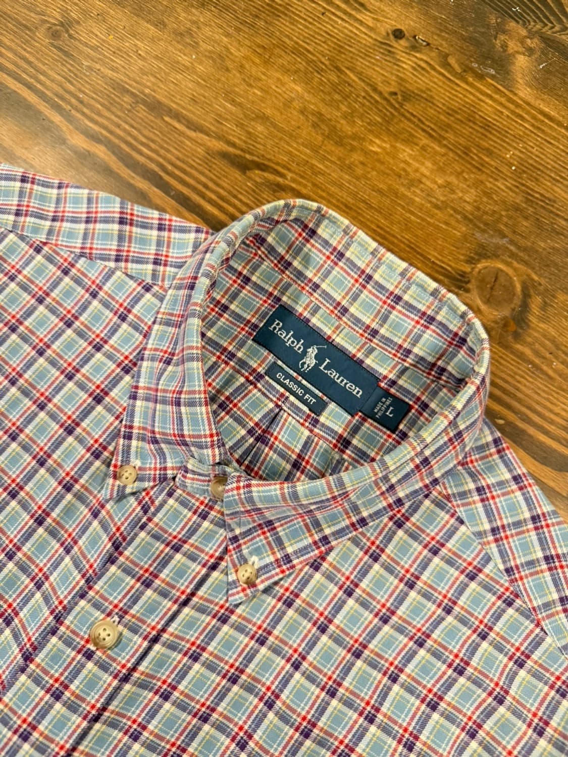 폴로 랄프로렌 버튼다운 셔츠 100~105 상품이미지10