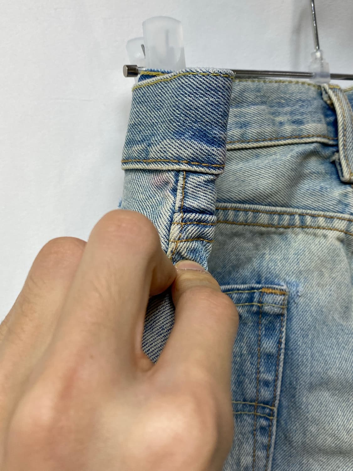 리바이스 502 패치워크 반바지 28 상품이미지5