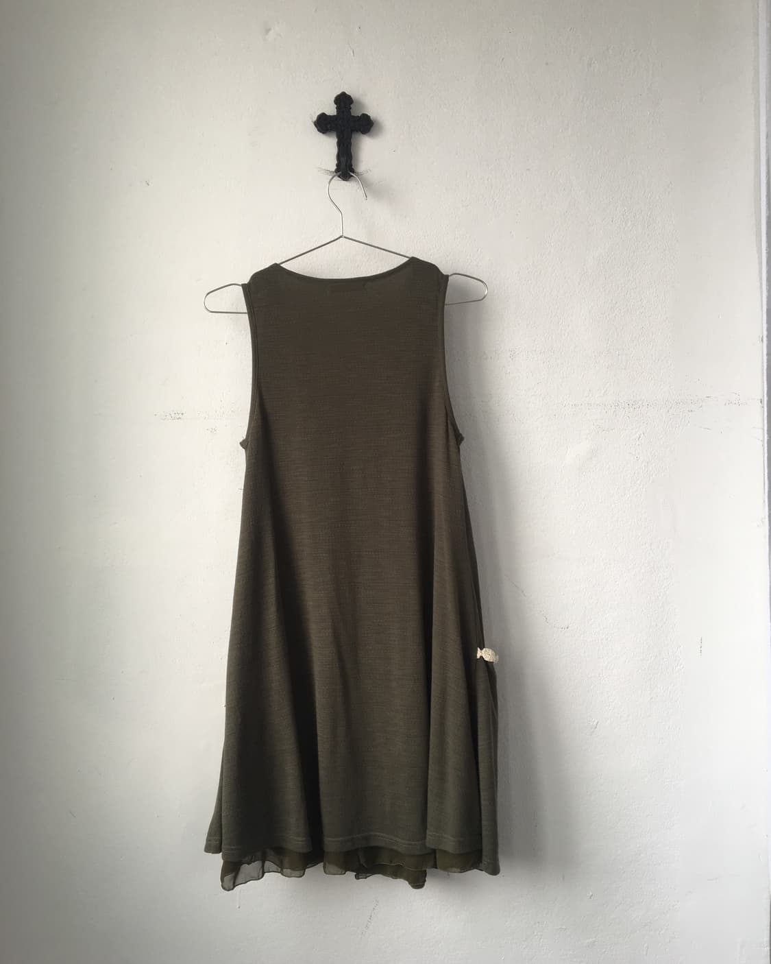 Trimming point sleeveless onepice 상품이미지3