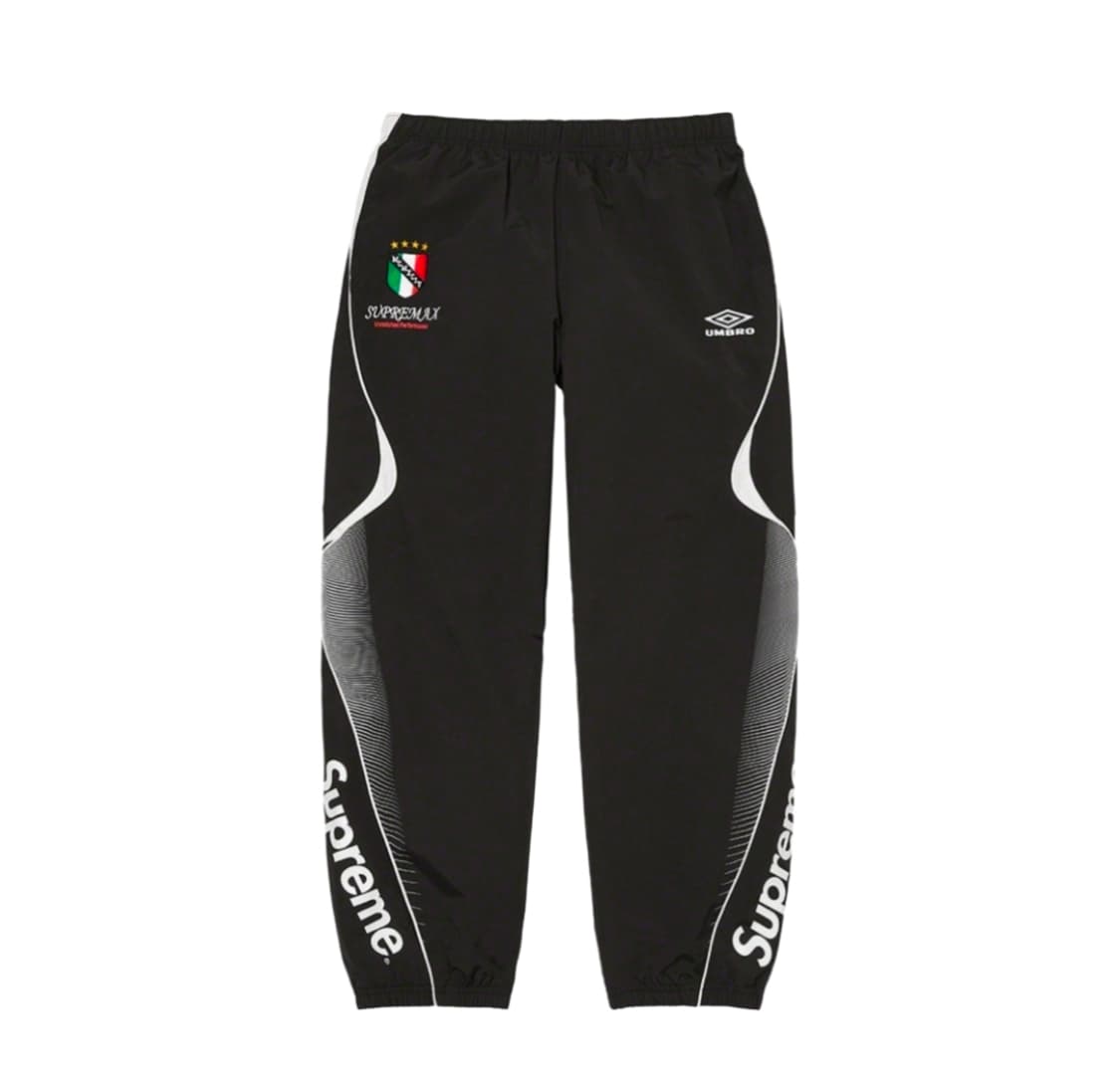 슈프림 x 엄브로 트랙팬츠 블랙 22ss 상품이미지1