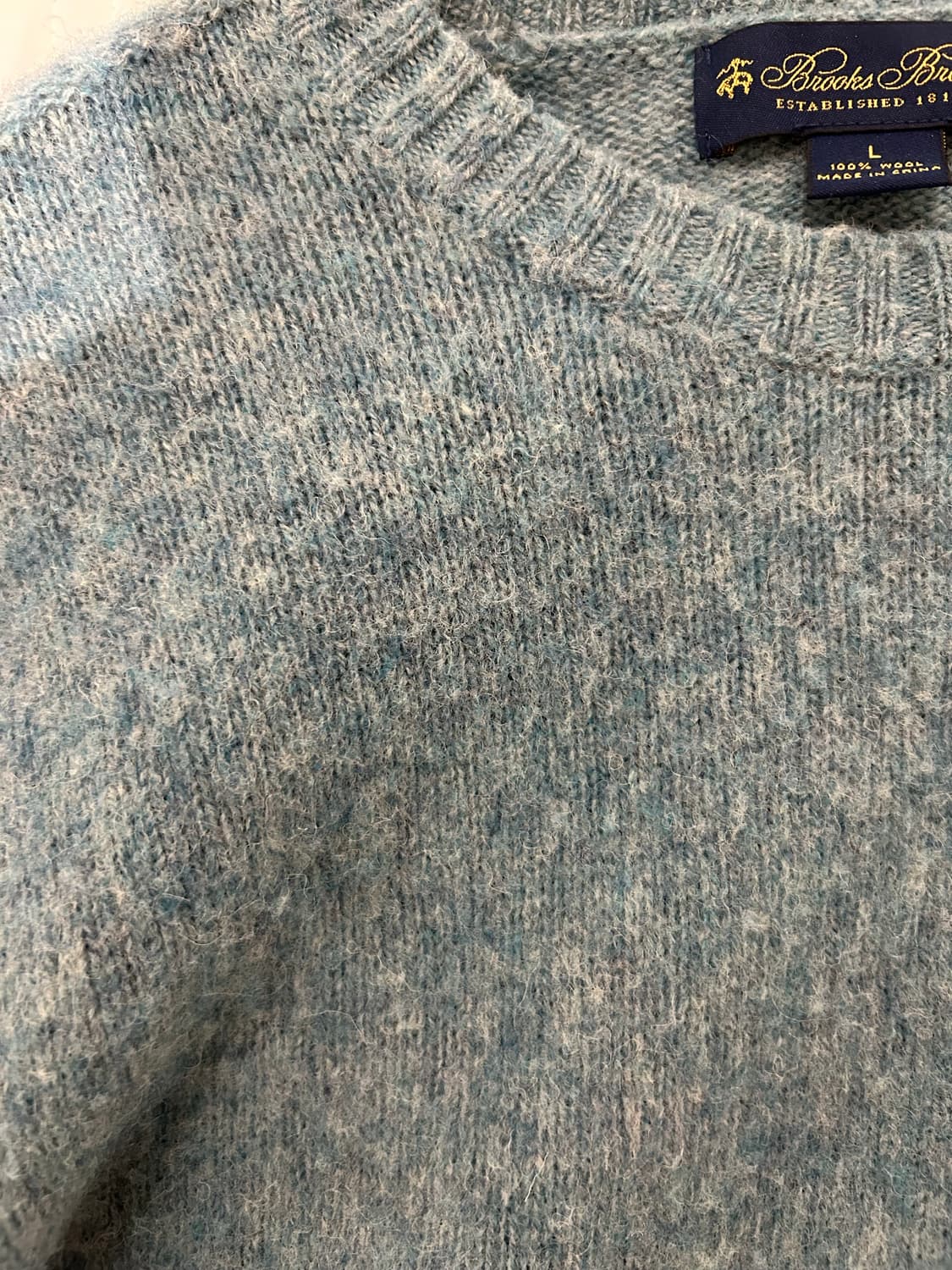 브룩스 브라더스 울 니트 L 상품이미지4