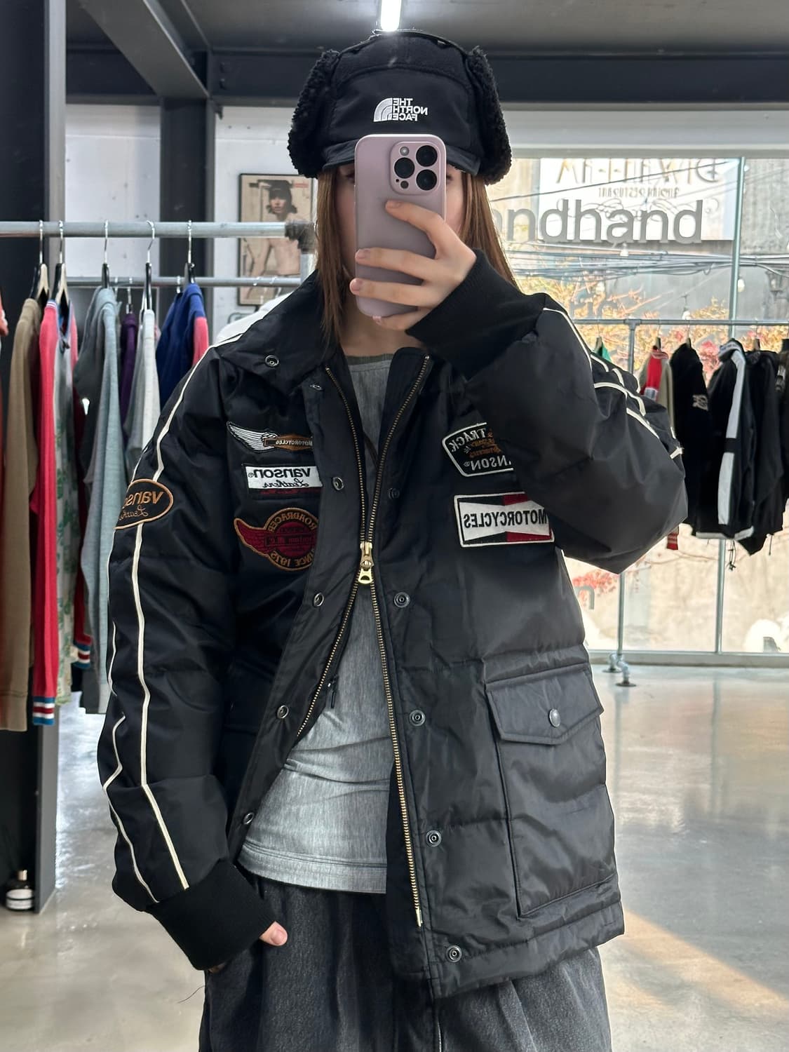 벤슨 Motorcycles 패딩 점퍼 상품이미지3