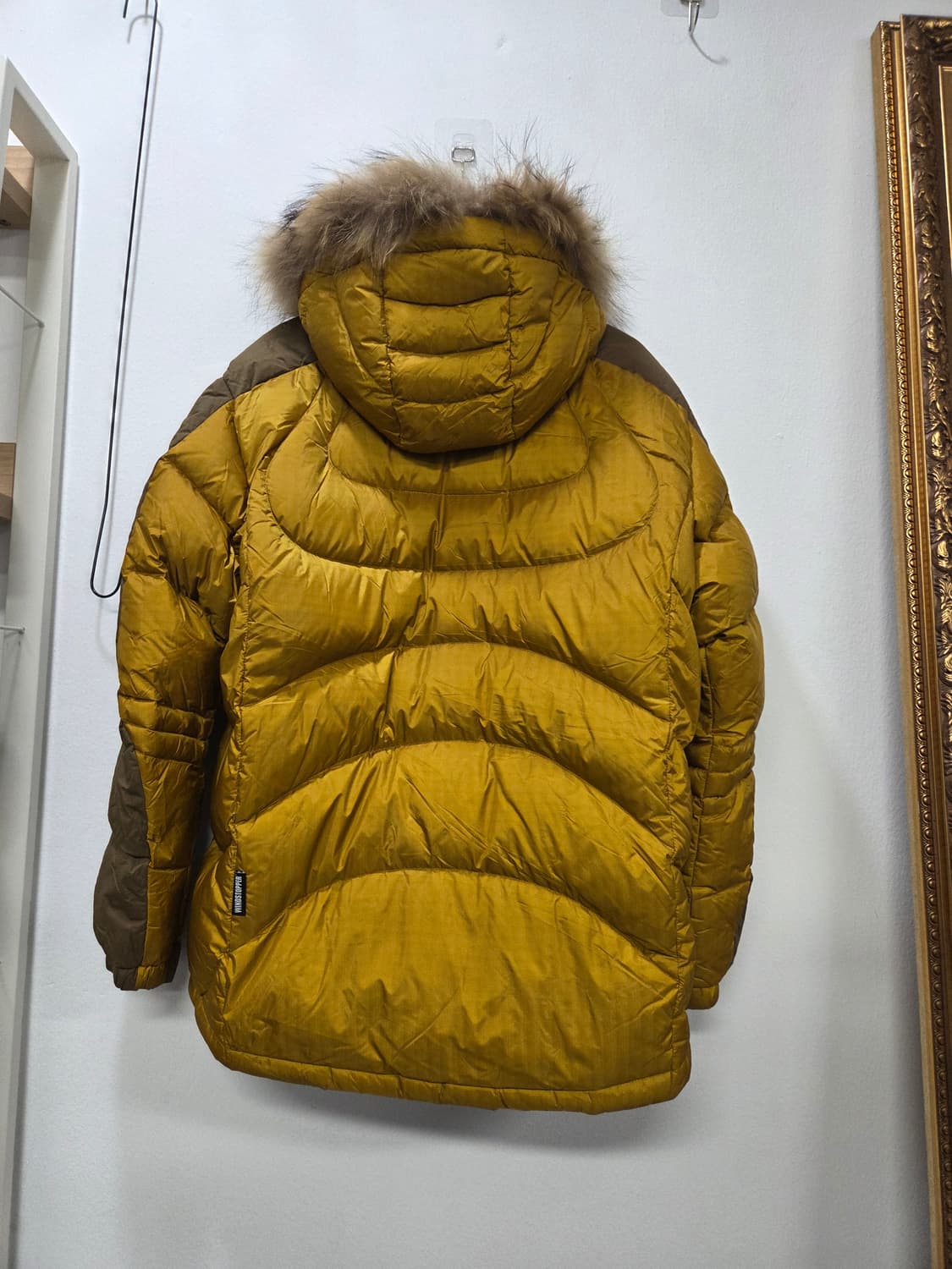 블랙야크 머스타드/카키배색  구스다운 패딩 100 상품이미지6
