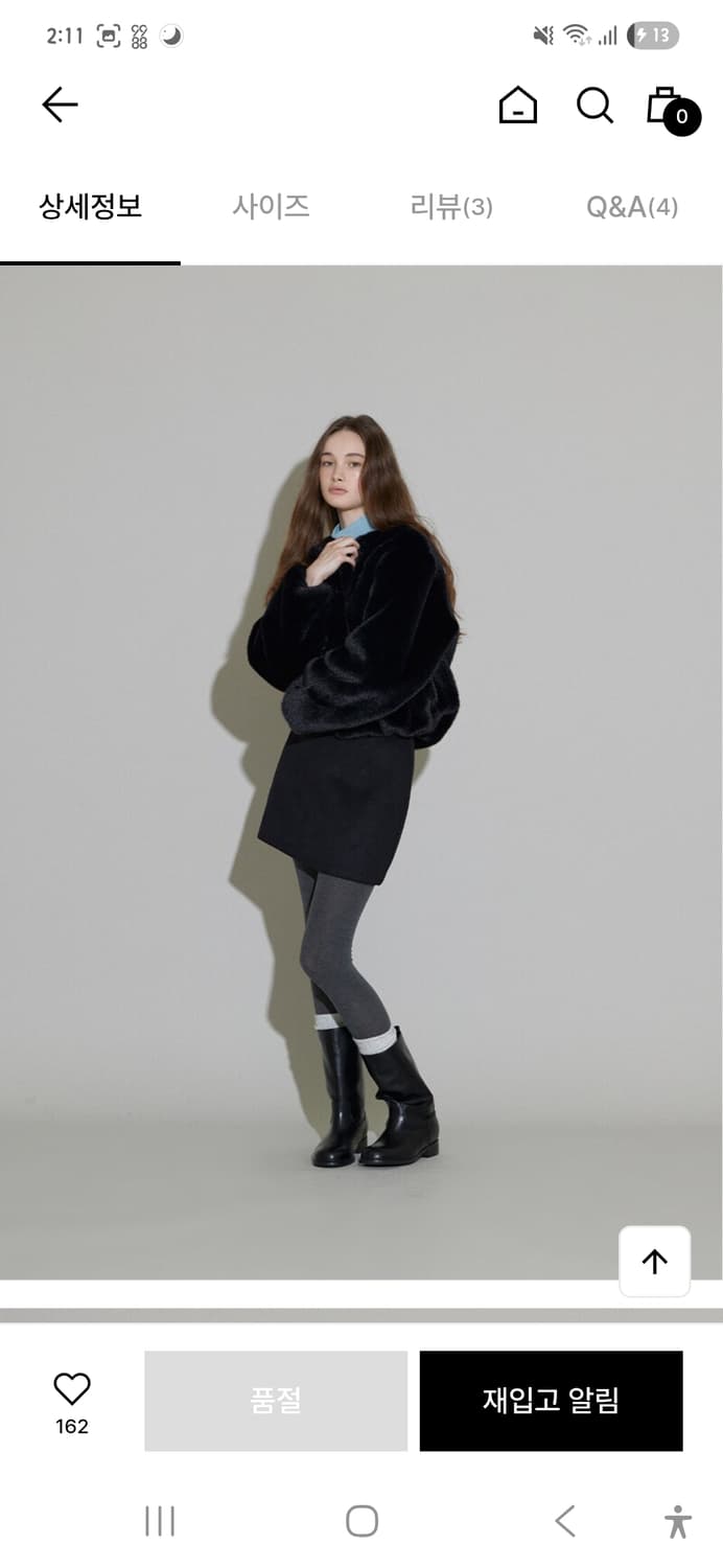 ODS MONT ECO FUR COAT 에코퍼(BLACK) 상품이미지4