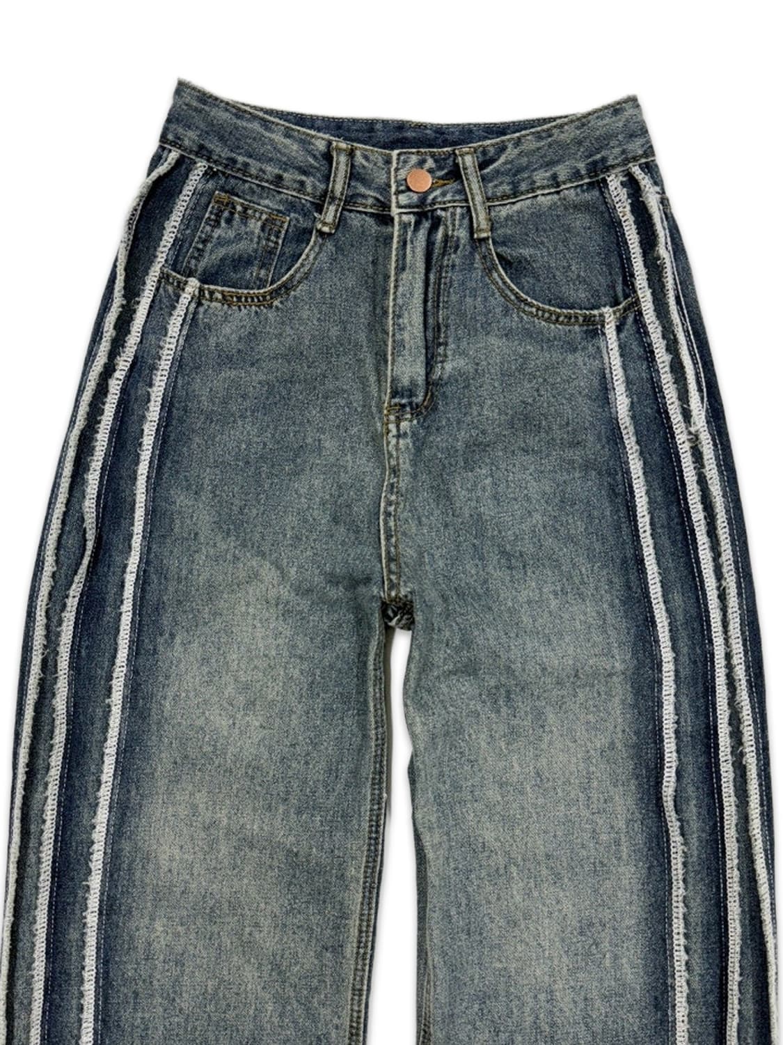 빈티지 사이드 라인 데님 팬츠 상품이미지3