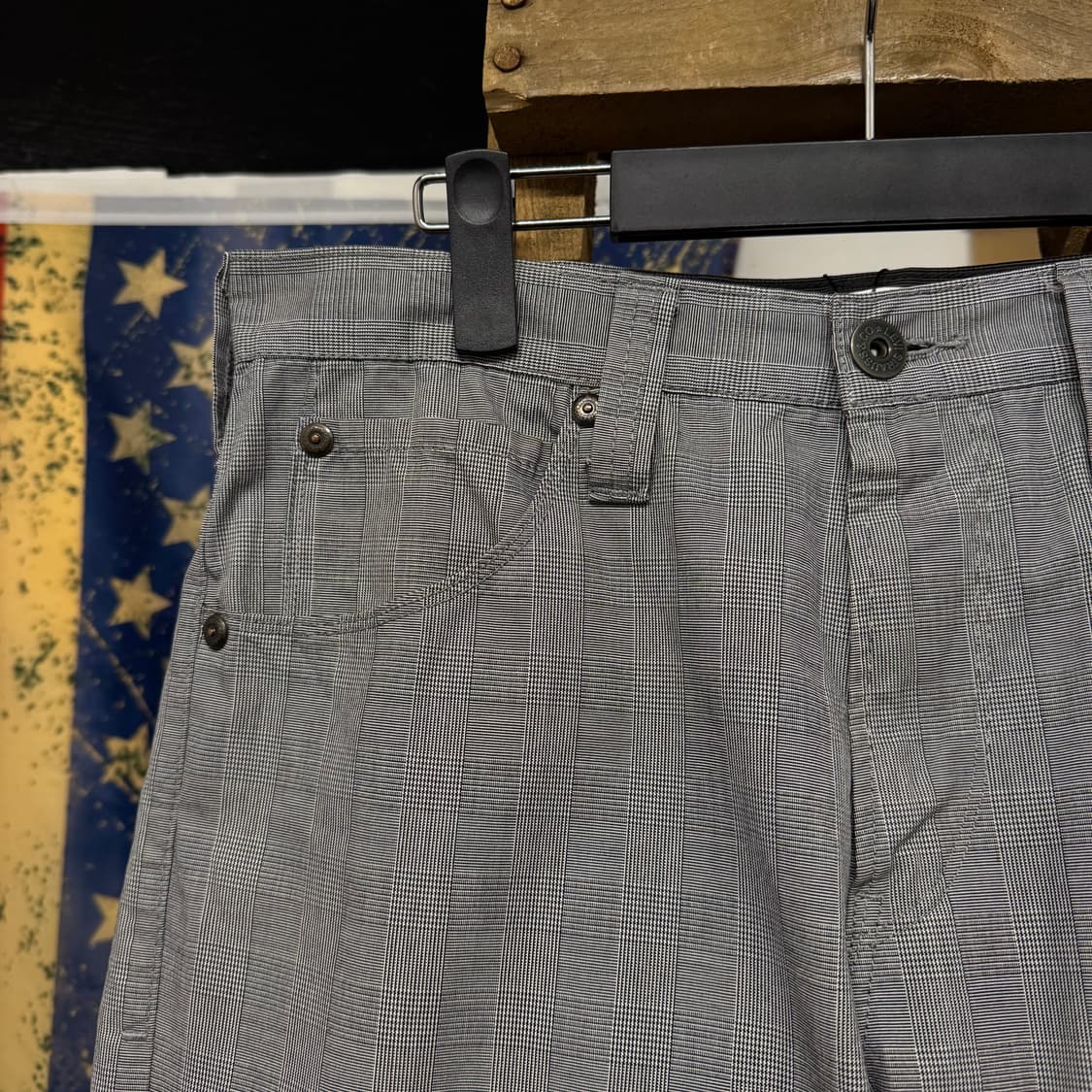 리바이스 스트레이트 핏 윈도우 체크 트라우저 슬랙스 팬츠 N309 상품이미지5