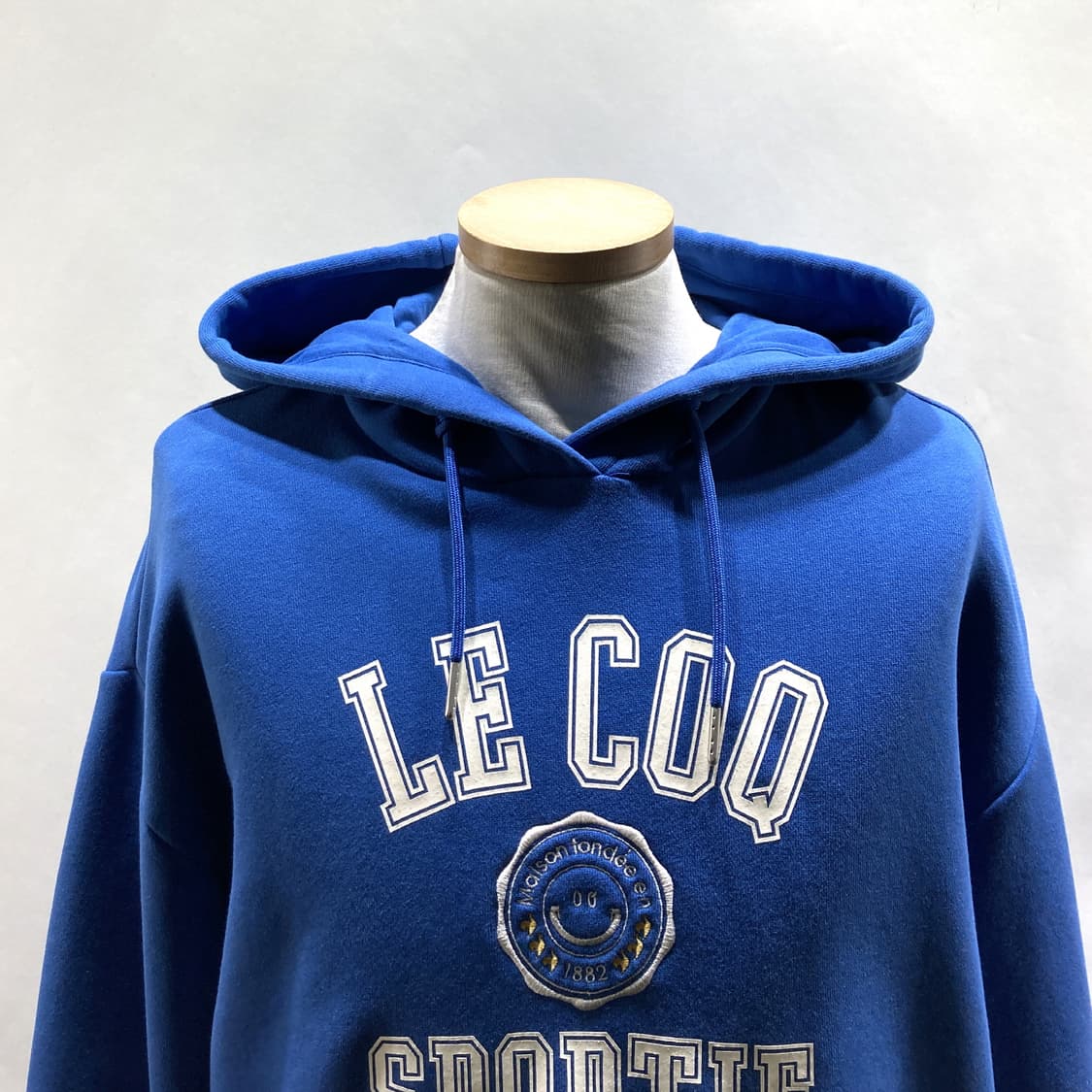 르꼬끄 남성오버핏후드티 블루 S 95 상품이미지2