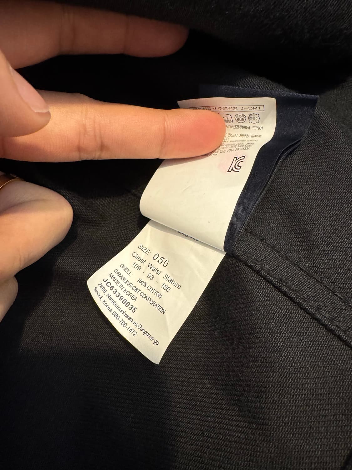 준지 juun.j 4포켓 트러커 50size 상품이미지6