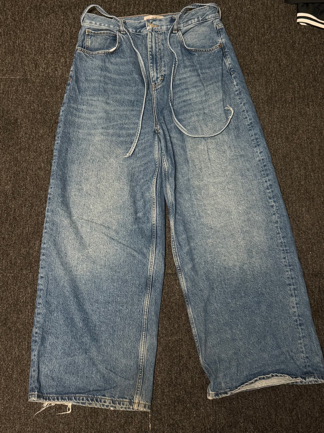 [L-XL] 자라 x 루이지 배기 진 미디움 블루 상품이미지2