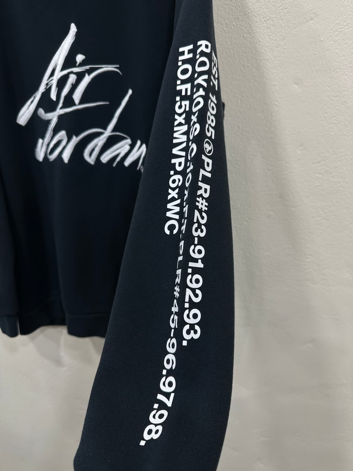 에어조던 빅로고 자수 맨투맨 상품이미지3