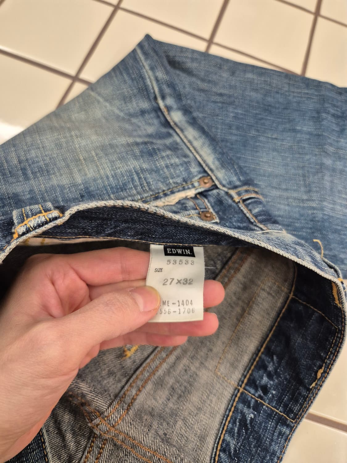에드윈(EDWIN) 데님 팬츠 상품이미지1