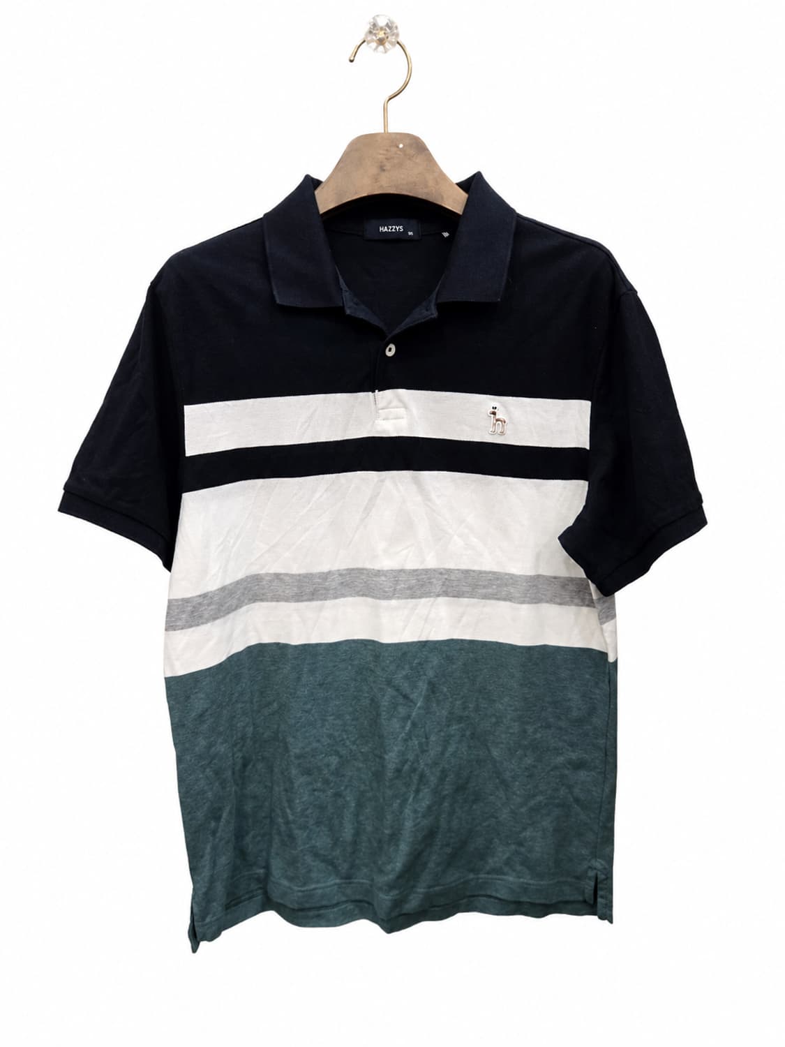 105,XL)) HAZZYS 헤지스 카라 반팔티셔츠 ! 상품이미지1