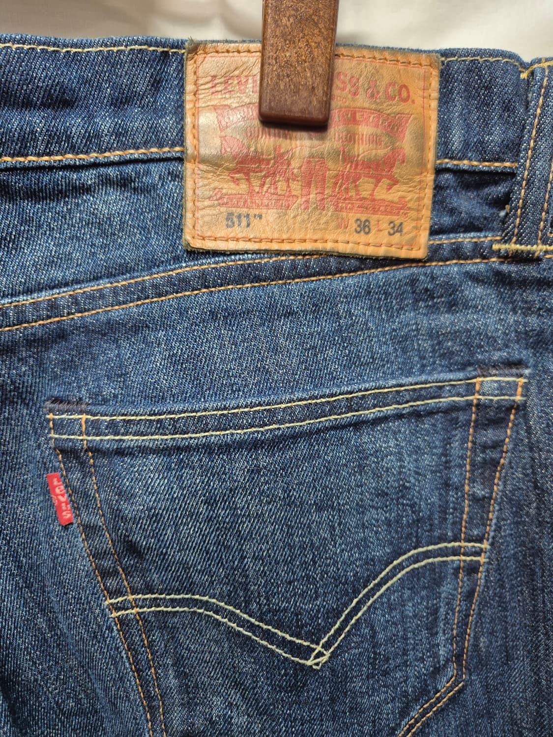 리바이스 511 데님 팬츠 상품이미지2