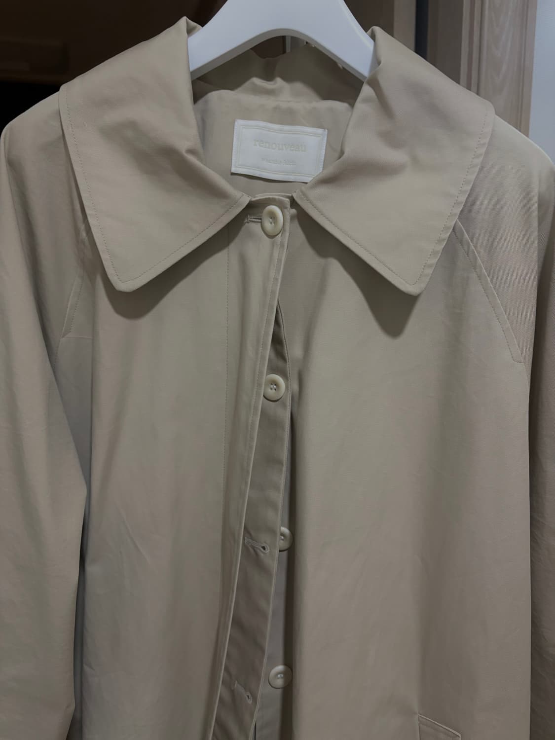 유이르무이 르누보 하프 트렌치코트 새상품 상품이미지5