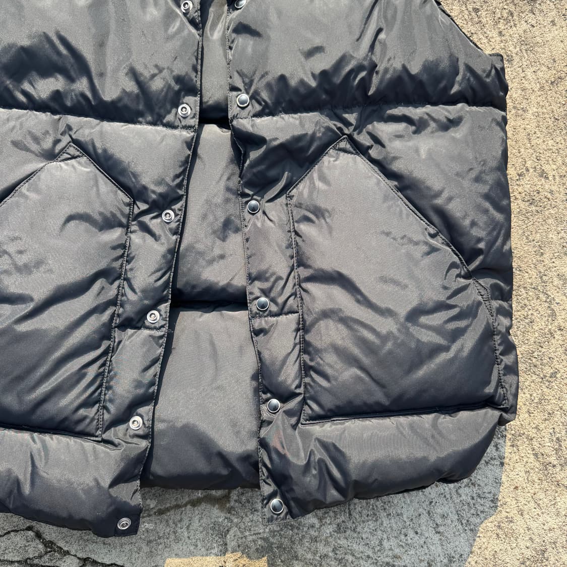 [M] Rocky Mountain 록키마운틴 가죽 디테일 다운 베스트 상품이미지5