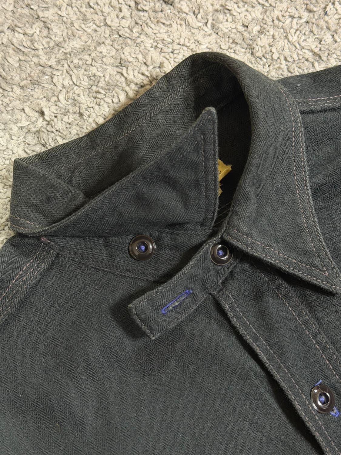 조 맥코이 8HU 시가렛 포켓 워크 셔츠 상품이미지5