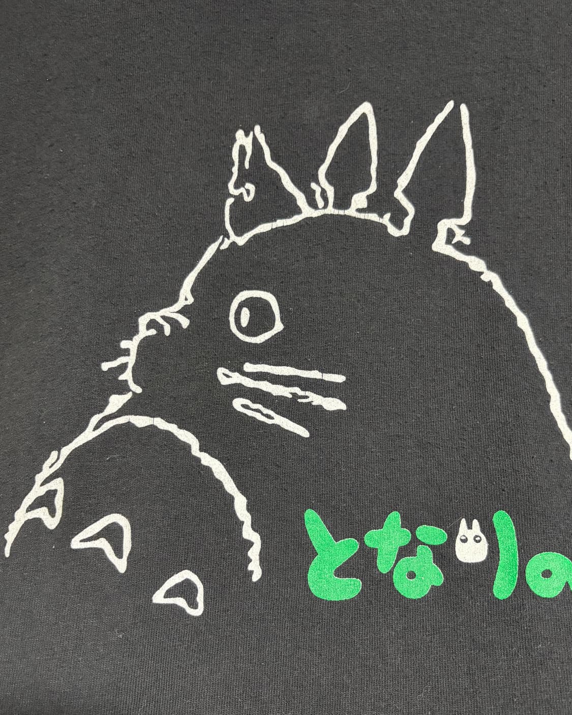 빈티지 00s Ghibli Totoro 즈브리 토토로 애니 티셔츠 상품이미지3