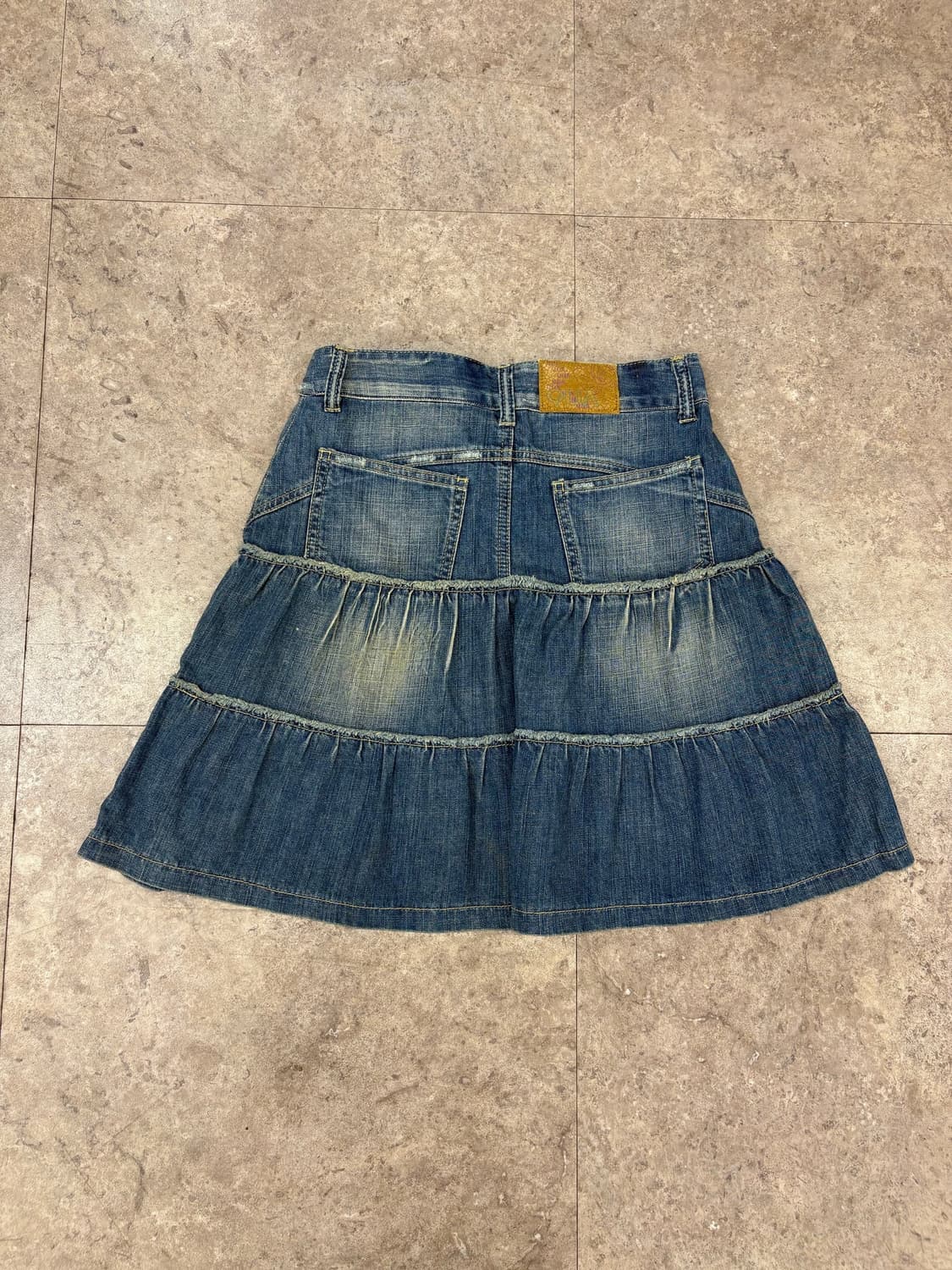 캉캉 데님 스커트 #csz396 상품이미지3