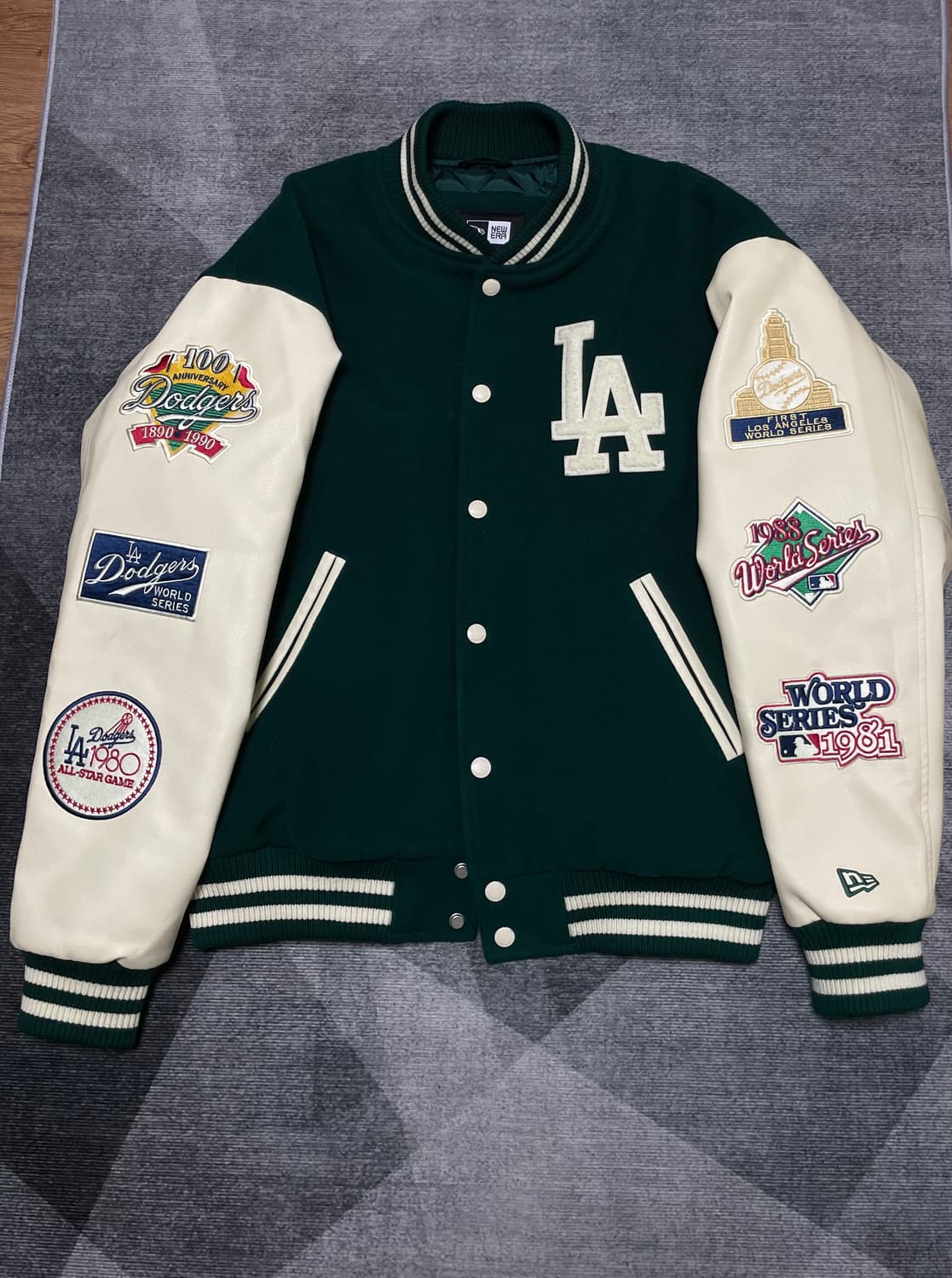 LA다저스 뉴에라 바시티자켓 상품이미지1