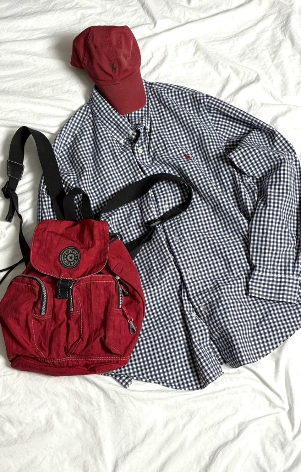 폴로 체크 셔츠 코디 세트 상품이미지1