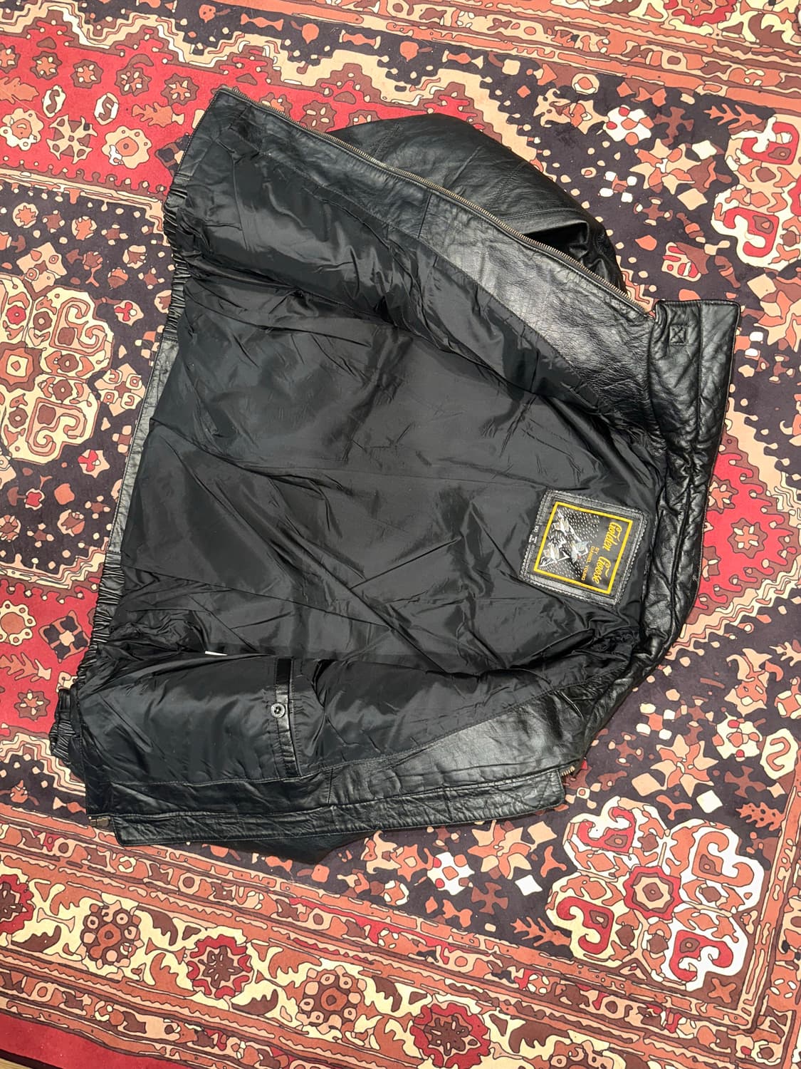 ( XL ) 바이커자켓 라이더자켓 봄버자켓 푸퍼자켓 빈티지가죽 상품이미지7