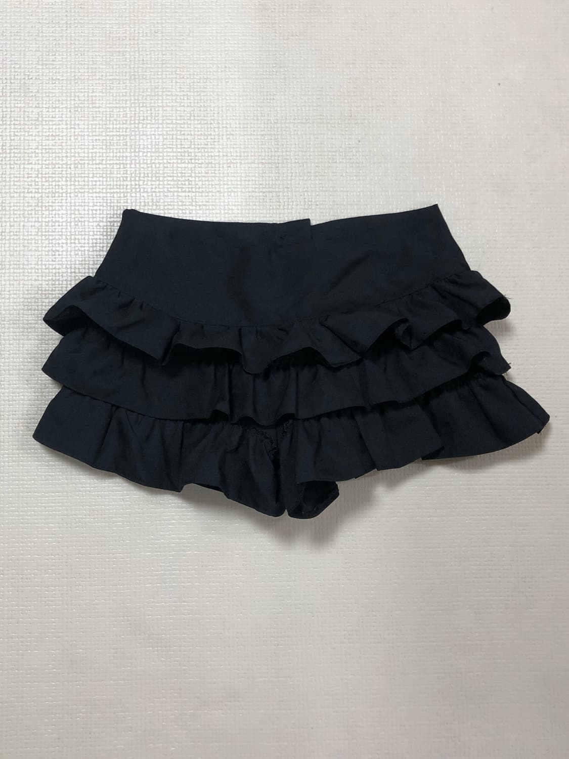 빈티지 블랙 미니 프릴 스커트 상품이미지9